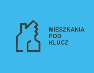 Projekt graficzny logo dla firmy online Mieszkania pod klucz